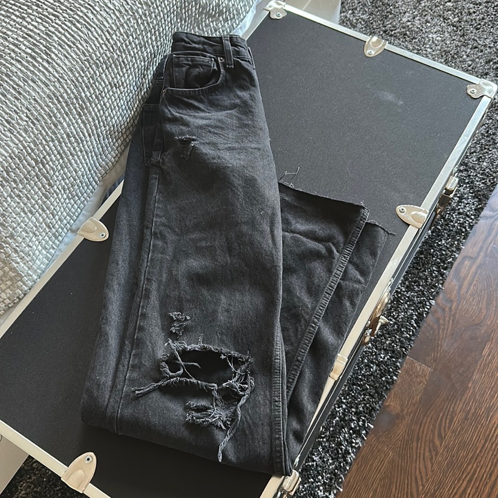 black zara jeans size (2)